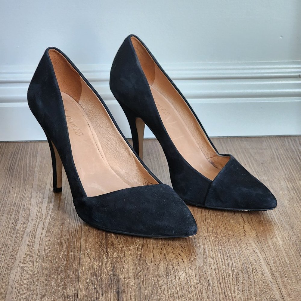 Madewell Mira Suede High Heel Pump - Size 9